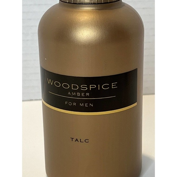 Marks & Spencer Woodspice Original Amber Talc Powder 85% Full - Picture 3 of 4